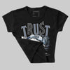 9060 Grey Day DopeSkill Women's Crop Top Trust No One Graphic