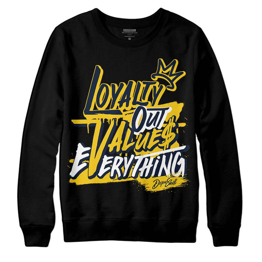 Dunk Low Vintage “Michigan” DopeSkill Sweatshirt LOVE Graphic Streetwear - Black