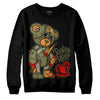 Jordan 5 "Olive" DopeSkill Sweatshirt Broken Heart Graphic Streetwear - Black