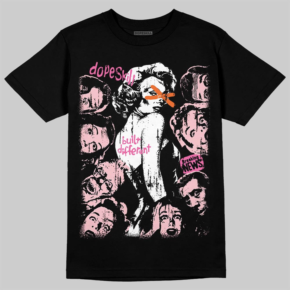 Jordan 3 Retro PS 'Spring Flowers' DopeSkill T-Shirt Built Different Graphic Streetwear - Black