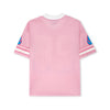 DopeSkill Oversized Jersey Streetwear Graphic Tee Cool V-Neck Pink T-Shirt Fire 26 Graphic