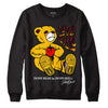 Dunk Yellow Bordeaux DopeSkill Sweatshirt Love Kills Graphic Streetwear - Black