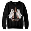 Jordan 3 Georgia Peach DopeSkill Sweatshirt Breathe Graphic Streetwear - Black