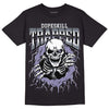 Jordan 5 Retro Low Indigo Haze DopeSkill T-Shirt Trapped Halloween Graphic Streetwear  - Black