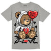 Grey Sneakers DopeSkill Grey T-Shirt Broken Bear Graphic Streetwear