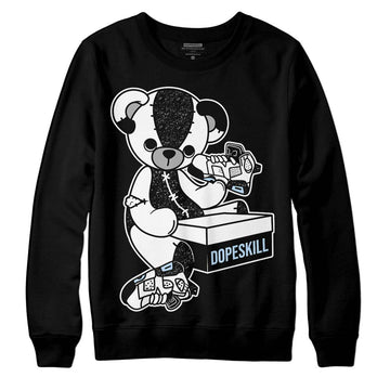 Jordan 6 “Reverse Oreo” DopeSkill Sweatshirt Sneakerhead BEAR Graphic Streetwear - Black