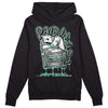 Jordan 3 "Green Glow" DopeSkill Hoodie Sweatshirt Paid In Full Graphic Streetwear - Black 