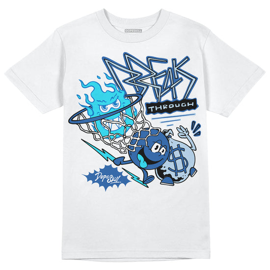 Jordan 11 Low “Space Jam” DopeSkill T-Shirt Break Through Graphic Streetwear - White