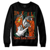 Dunk Low Team Dark Green Orange DopeSkill Sweatshirt Gotta Lotta Means Graphic Streetwear - Black