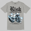 Grey Sneakers DopeSkill T-Shirt Risk Is Better Than Regret Graphic Streetwear - Gravel