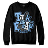 Jordan 9 Powder Blue DopeSkill Sweatshirt Talk Is Chip Graphic Streetwear - black