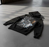 Wolf Grey 5s DopeSkill Hoodie Sweatshirt Stressless Graphic