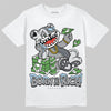 Jordan 5 Retro Wolf Grey (2026) DopeSkill T-Shirt Born To Be Rich Graphic Streetwear - White