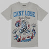 Jordan 12 Retro French Blue (2025) DopeSkill T-Shirt Cant Lose Graphic Streetwear - gravel