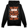 Jordan 3 Georgia Peach DopeSkill Hoodie Sweatshirt Grind Shine Graphic Streetwear - Black