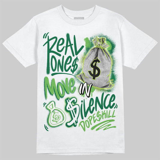 Air Max 95 “The Woods” DopeSkill T-Shirt Real Ones Move In Silence Graphic Streetwear - White