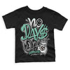 Jordan 3 "Green Glow" DopeSkill Toddler Kids T-shirt No Days Off Graphic Streetwear - Black