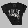 Dunk Cool Grey DopeSkill Women's Crop Top Trust No One Graphic