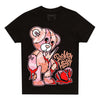 Jordan 11 Low “Legend Pink” DopeSkill Toddler Kids T-shirt Broken Heart Graphic Streetwear - Black