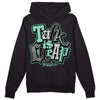 Jordan 3 "Green Glow" DopeSkill Hoodie Sweatshirt Talk Is Chip Graphic Streetwear - Black 