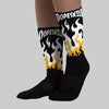 Max 96 Varsity Maize DopeSkill Sublimated Socks FIRE Graphic