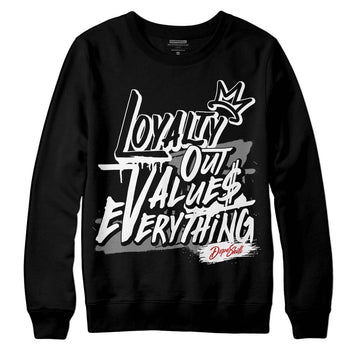 Jordan 1 High OG “Black/White” DopeSkill Sweatshirt LOVE Graphic Streetwear - Black