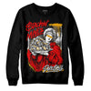 Jordan 12 Retro Cherry DopeSkill Sweatshirt Stackin Mines Graphic Streetwear - Black