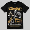 Jordan 6 “Pearl” DopeSkill T-Shirt Broken Bones Graphic Streetwear - black