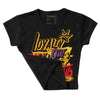 GS 'Six Championships' 1s DopeSkill Women's Crop Top LOVE Graphic