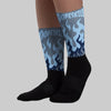 9060 Grey Day DopeSkill Sublimated Socks FIRE Graphic