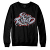 Jordan 4 “Bred Reimagined” DopeSkill Sweatshirt Rare Breed Type Graphic Streetwear - Black