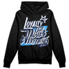 Jordan Spiz’ike Low “White/Obsidian” DopeSkill Hoodie Sweatshirt LOVE Graphic Streetwear - Black