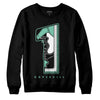 Jordan 1 High OG Green Glow DopeSkill Sweatshirt No.1 Graphic Streetwear - Black