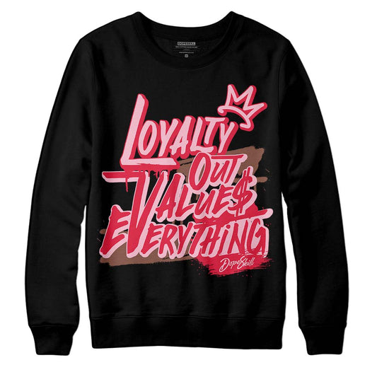 Dunk Low PRM Bacon DopeSkill Sweatshirt LOVE Graphic Streetwear - Black