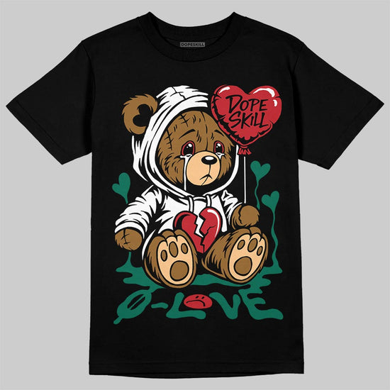 Jordan 3 Mexico 'El Vuelo' DopeSkill T-Shirt Broken Bear Graphic Streetwear - Black