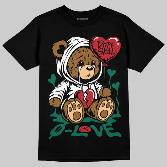 Jordan 3 Mexico 'El Vuelo' DopeSkill T-Shirt Broken Bear Graphic Streetwear - Black