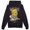 Jordan 4 Retro “Vivid Sulfur” DopeSkill Hoodie Sweatshirt Money  Talks Graphic Streetwear - Black 