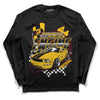 Dunk Yellow Bordeaux DopeSkill Long Sleeve T-Shirt ENGINE Tshirt Graphic Streetwear - Black