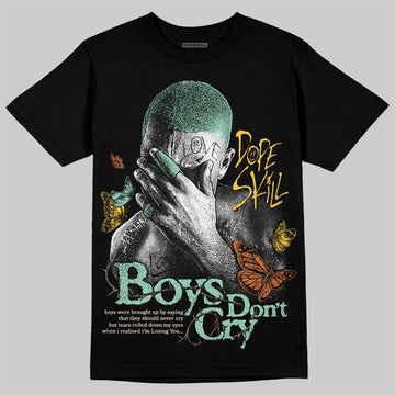 SB Dunk Low Rodeo Tourmaline DopeSkill T-Shirt Boys Don't Cry Graphic Streetwear - Black
