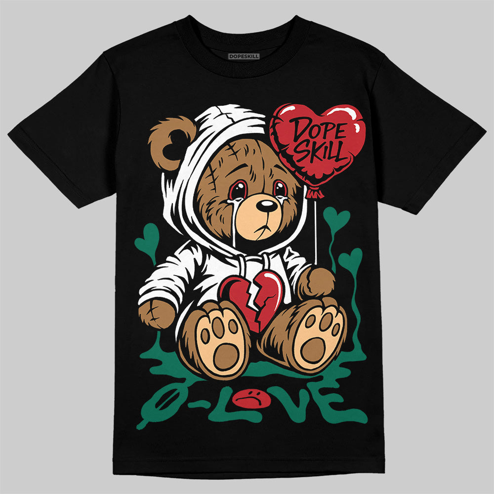 Jordan 5 ‘El Grito’ DopeSkill T-Shirt Broken Bear Graphic Streetwear - Black