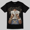 Jordan 11 Retro Low Diffused Blue DopeSkill T-Shirt Rich Youth Graphic Streetwear - Black