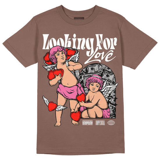 Dunk Low Smokey Mauve Playful Pink DopeSkill Brown Savana T-shirt Looking For Love Graphic Streetwear 