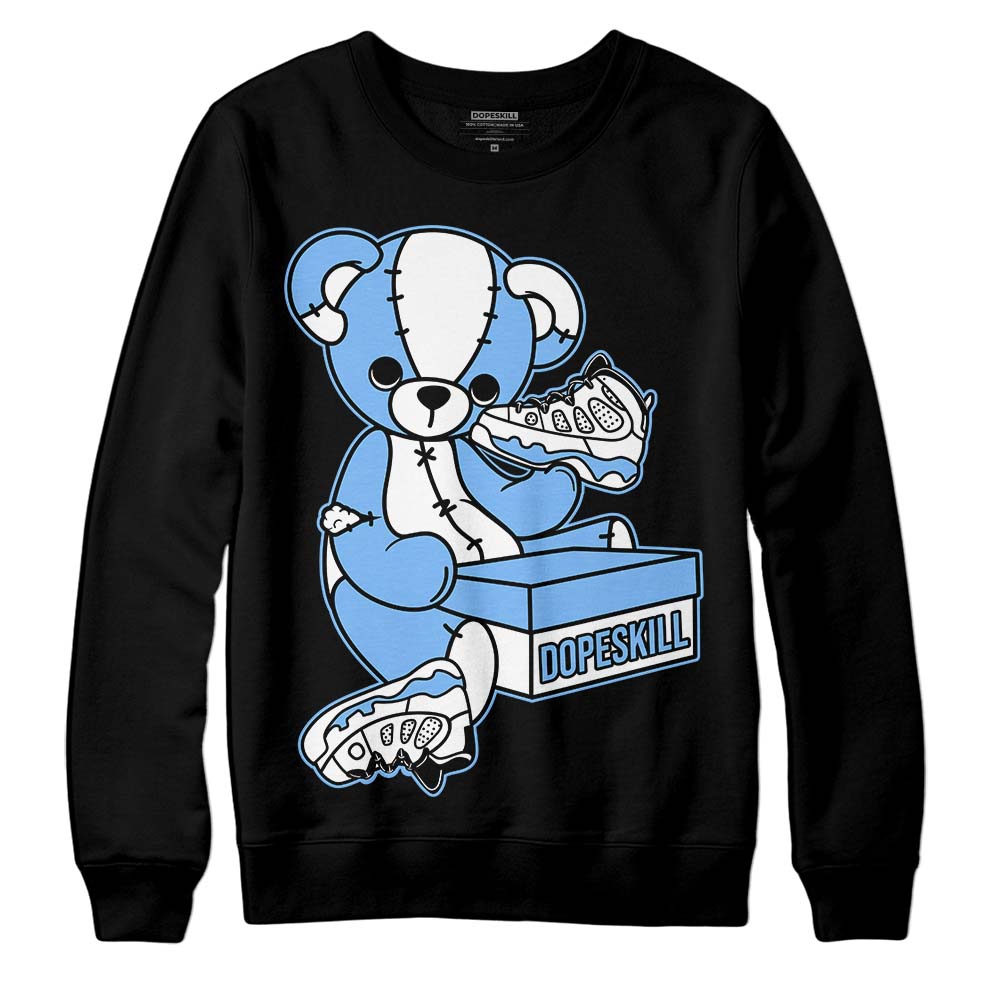 Jordan 9 Powder Blue DopeSkill Sweatshirt Sneakerhead BEAR Graphic Streetwear - Black