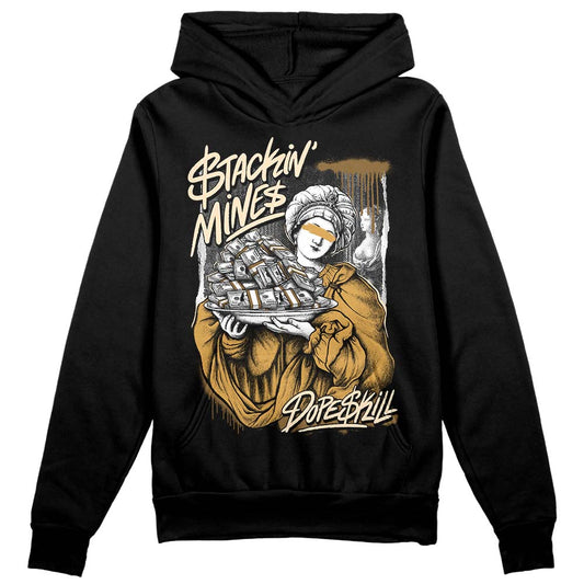 Jordan 11 "Gratitude" DopeSkill Hoodie Sweatshirt Stackin Mines Graphic Streetwear - Black