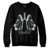 Jordan 3 "Green Glow" DopeSkill Sweatshirt Breathe Graphic Streetwear - Black 