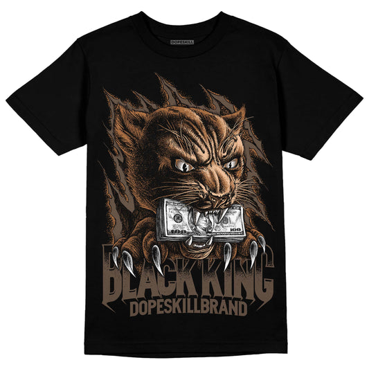 Jordan 1 Retro High OG Palomino DopeSkill T-Shirt Black King Graphic Streetwear - Black