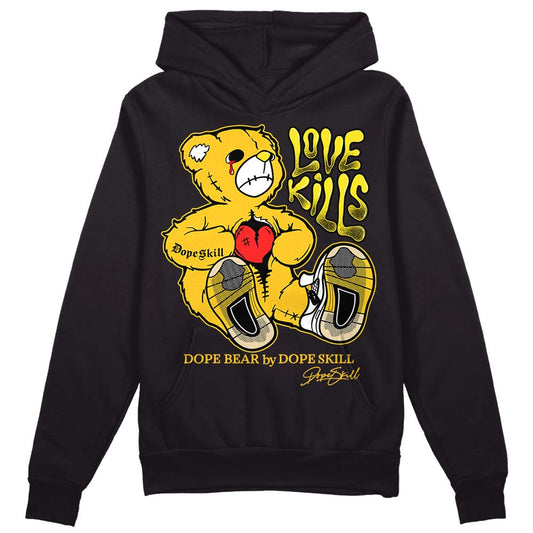 Vivid Sulfur 4s DopeSkill Hoodie Sweatshirt Love Kills Graphic