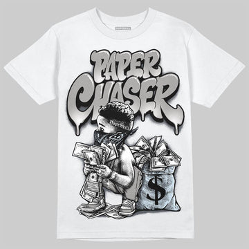 Jordan 11 Cool Grey DopeSkill T-Shirt Paper Chaser Boy Graphic Streetwear - White