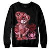 Valentine's Day Collection DopeSkill Sweatshirt Broken Heart  Graphic Streetwear - Black