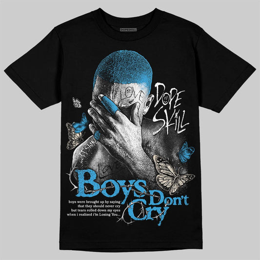 Jordan 1 High OG “UNC” Reimagined DopeSkill T-Shirt Boys Don't Cry Graphic Streetwear - Black